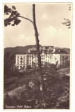 1308 - GOVORA, Valcea, Palace Hotel - old postcard, real Photo - used - 1935