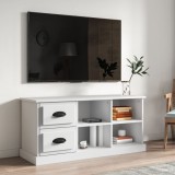 VidaXL Comodă TV, alb, 102x35,5x47,5 cm, lemn prelucrat