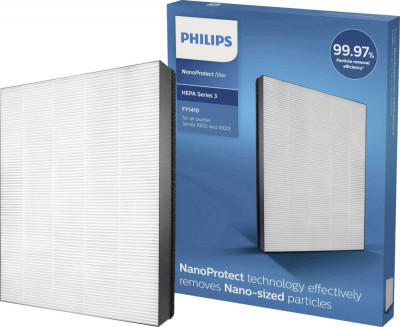 Filtru HEPA pentru purificator aer Philips FY1410/30 Nano Protect seria 1000 si 1000i foto