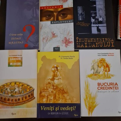 Lot 7 carti preot Constantin Necula. 100 lei lotul foto