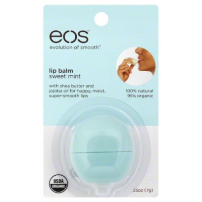 Balsam de buze EOS SPF15 Sweet Mint, 7g foto