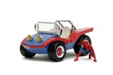 JADA MASINUTA METALICA SPIDER MAN BUGGY 1:24, Jadatoys
