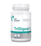 Tridigest 40 comprimate pentru caini si pisici - Supliment digestiv complex pentru stomac, ficat si pancreas