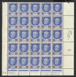 FRANTA -- Block x 25--Mar&eacute;chal P&eacute;tain--1942 MNH
