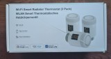 SET 3 Termostate calorifer Wi-Fi 6 (2,4-5 GHz) Ezaiot TRV901W Tuya, Smart Life, Alexa, Google Home