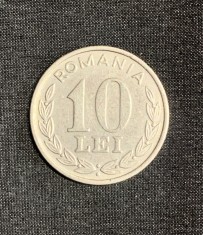 Moneda 10 lei 1995 foto