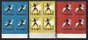 Romania 1957 -Lp 439 -Campionatele Intern. ... Atletism - bloc de 4 -MNH, Nestampilat