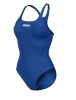 Costum Baie Intreg Dama Arena Solid Swim Pro Team Albastru, Marimea 40, MaxLife Eco, Rezistent Clor, Protectie UV