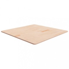 vidaXL Blat de masă pătrat, 90x90x1,5cm, lemn masiv stejar netratat