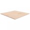 vidaXL Blat de masă pătrat, 90x90x1,5cm, lemn masiv stejar netratat