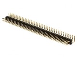 Conector pini tată 80 pini 90&deg; 2,54mm THT