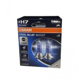 Bec Halogen, Osram, H7, 12V, 80W, PX26d, Modelul Nou COOL BLUE BOOST
