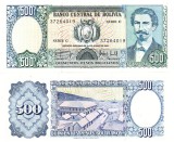 Bolivia 500 Pesos Bolivianos 1981 P-166a UNC