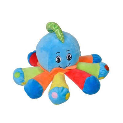 Jucarie Zornaitoare din Plus, model Caracatita, Multicolor, 20 cm, ATU-080815 foto