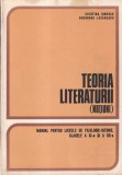 Cristina Ionescu, Gheorghe Lazarescu - Teoria literaturii (notiuni). Manual