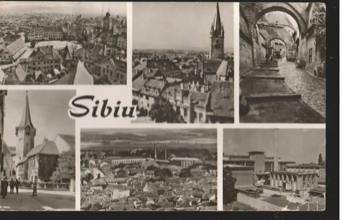 CPI B13621 CARTE POSTALA - SIBIU - MOZAIC