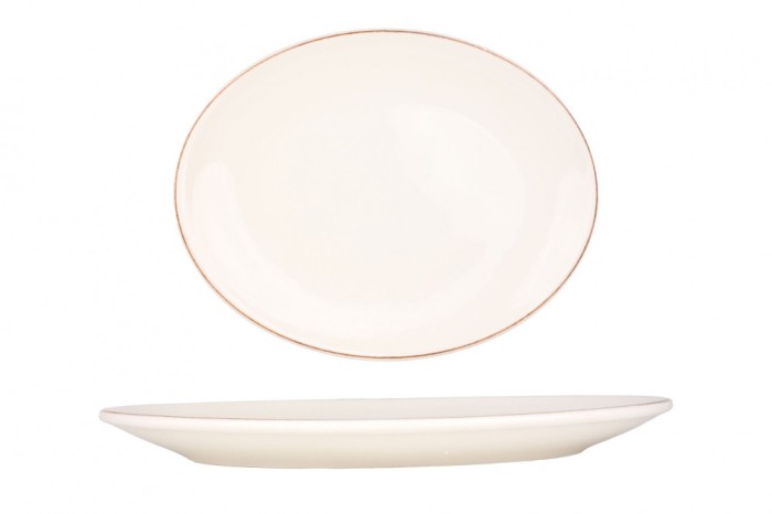 Bonna Placa de service - Retro - Por&Aring;&pound;elan - 25x19 cm - set de 2
