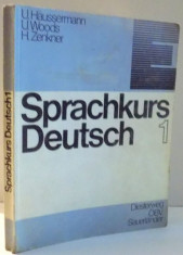 SPRACHKURS DEUTSCH 1 von U. HAUSSERMANN, U. WOODS, H. ZENKNER , 1983 foto