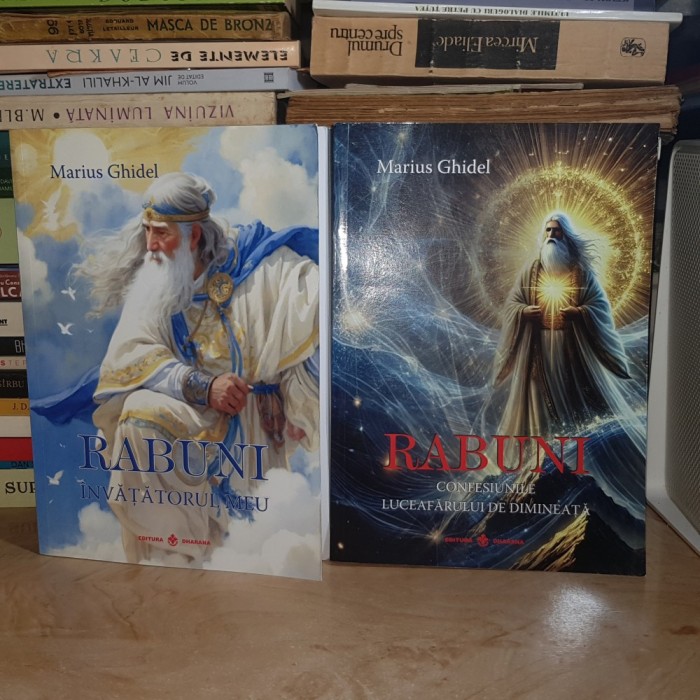 MARIUS GHIDEL - RABUNI * 2 VOL : INVATATORUL MEU + CONFESIUNILE LUCEAFARULUI DE DIMINEATA , 2025 *