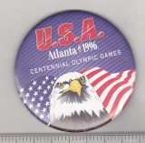 bnk ins Insigna Jocurile olimpice Atlanta 1996 - dimensiuni mari