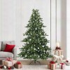 VidaXL Brad de Crăciun artificial cu ramuri articulare 210 cm PVC 3397684