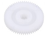 Angrenaj dințat 6mm &Oslash; 43,4mm 60 dinți