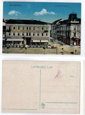 Targu Mures 1917 - Hotel Transilvania, ilustrata necirculata foto