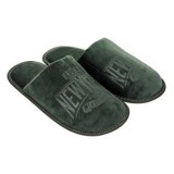 Papuci de Casă Masculini Velur Verde New York &ndash; Confort și Stil, CMCLASS