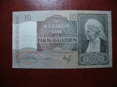 OLANDA 10 GULDEN 1941 RARA