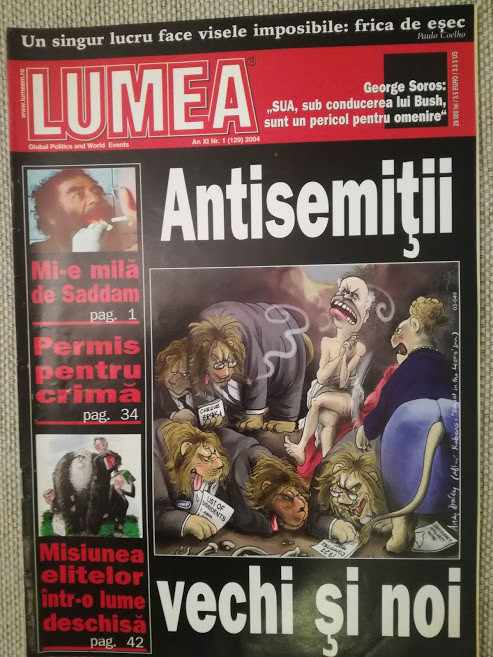 Revista Lumea Nr. 1 / 2009 &rdquo;Antisemiții vechi și noi&rdquo;