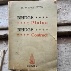 BRIDGE PLAFON, BRIDGE CONTRACT - H.W.CHESTERTON