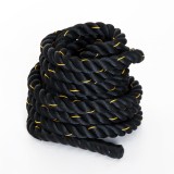 HOMCOM Battle Rope Coarda Funie de Antrenament Forta Fitness (Ф38mm) Lungime 9m