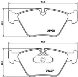 BREMBO P 06 065 PRIME LINE set placute frana,frana disc