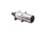 Fișă Remorcă Metalică 7 Pini 24V ALM - Conector Remorcă Durabil