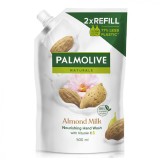 Sapun lichid rezerva Naturals Milk &amp; Almond, 500ml, Palmolive
