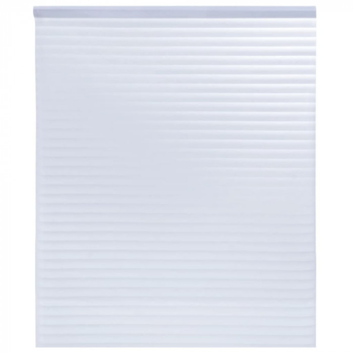 vidaXL Folie fereastră mată, model dungi, 90x500 cm, PVC