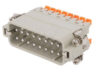 Conector HDC Inserturi de Contact Tată 16P 16PE foto