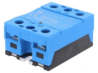 Releu Semiconductor 35A 24-510VAC foto
