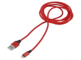 Cablu USB 2.0 Apple Lightning la USB A High Speed, Baseus