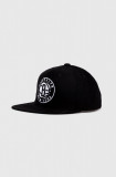 Cumpara ieftin Mitchell&amp;Ness șapcă de baseball din bumbac BROOKLYN NETS culoarea negru, cu imprimeu