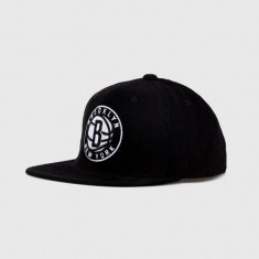 Mitchell&Ness șapcă de baseball din bumbac BROOKLYN NETS culoarea negru, cu imprimeu