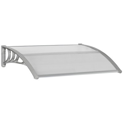 Copertina marchiza, policarbonat, transparent, 100x80x23 cm foto