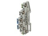 Term. &icirc;mbinare şine 0,08-2,5mm&sup2; bornă cu arc, lăţime 5,2mm ST