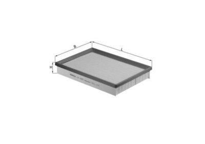 MAHLE LX 1572 Filtru aer foto
