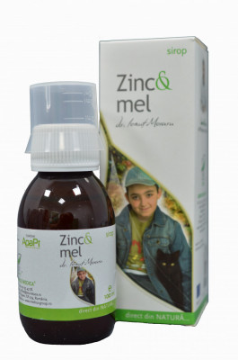 ZINC&amp;amp;MEL SIROP 100ML foto