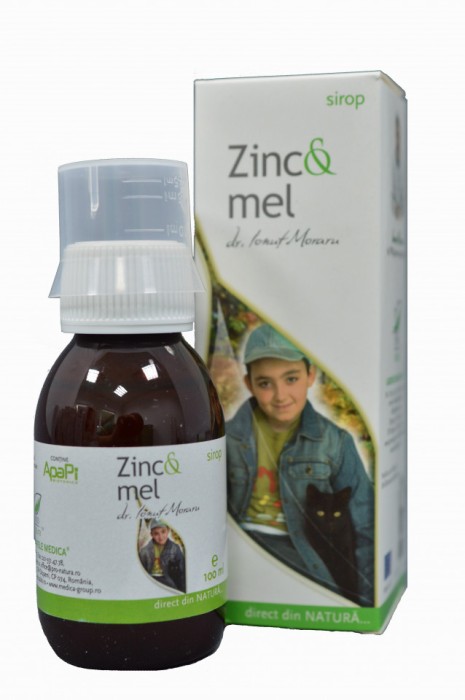 ZINC&amp;MEL SIROP 100ML