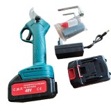 Cumpara ieftin Foarfeca gradina electrica cu 2 acumulatori 48V, pentru gradina, diametru taiere 27mm, Valiza, Campion PROFESSIONAL CMP1810