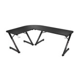 Birou de, gaming pentru colt, Huzaro Hero 7.0, 154 cm, Carbon, Reglabil, Negru