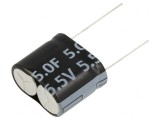 Supercondensator THT 5F 5,5V 25x21x12,5mm