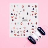 Cumpara ieftin Abtibild Unghii SensoPRO Milano, Christmas Art DP1265
